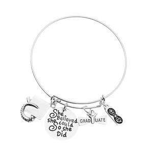 Graduation Bangle Bracelet-Graduation Gift